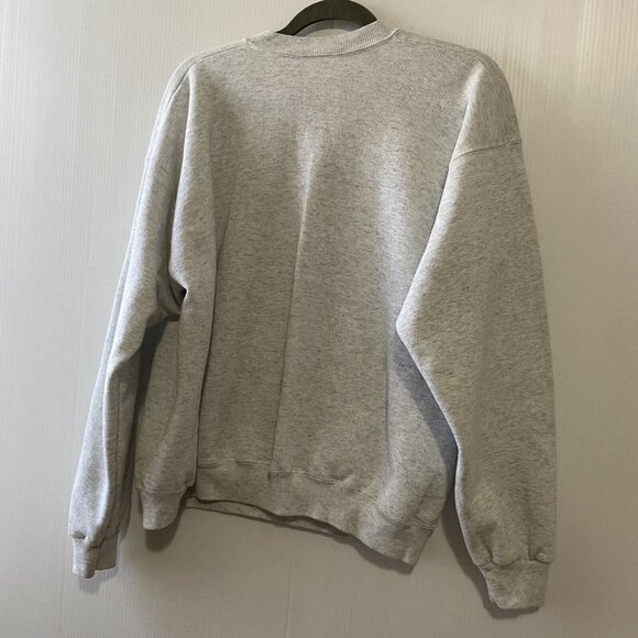 VTG Lee “Construction Workers Do It All”Heavyweight Gray Sweater Pullover XL USA - Picture 13 of 13